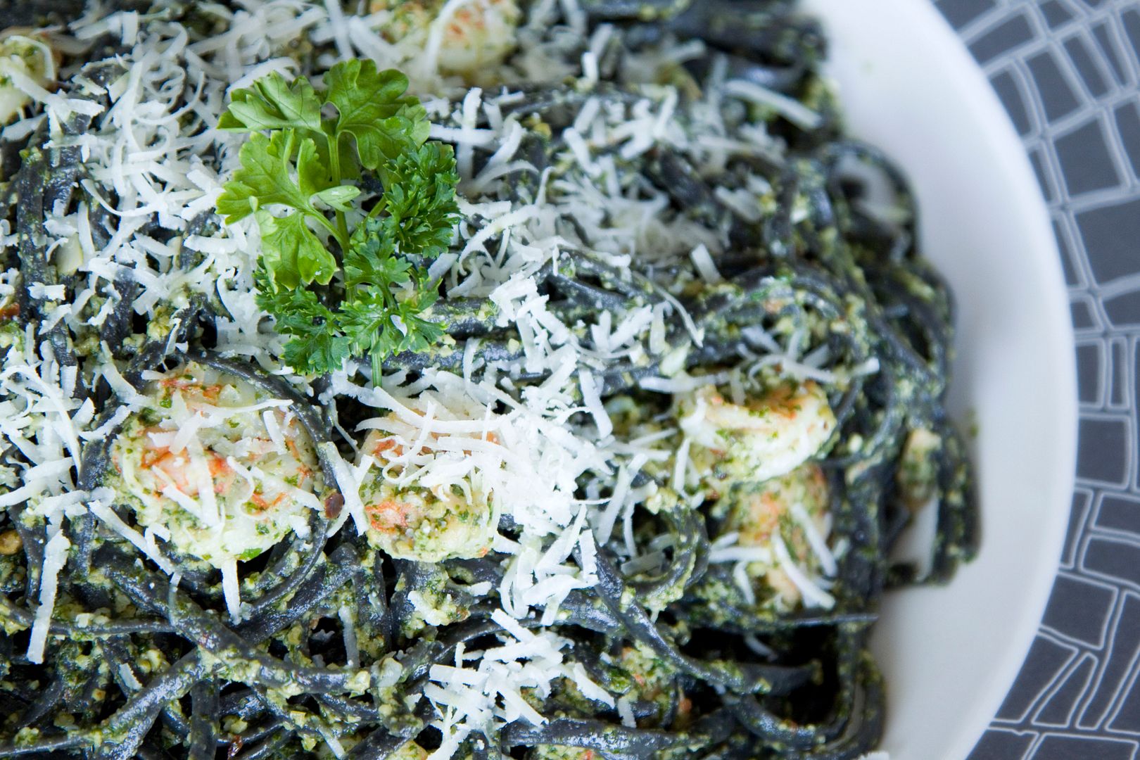 Food Makes Me Happy Make Ahead Recipe Spaghetti with Pesto Made with